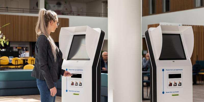 Patiëntgeleiding kiosk voor Logis.p