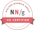 UX Certified by Nielsen Norman Group